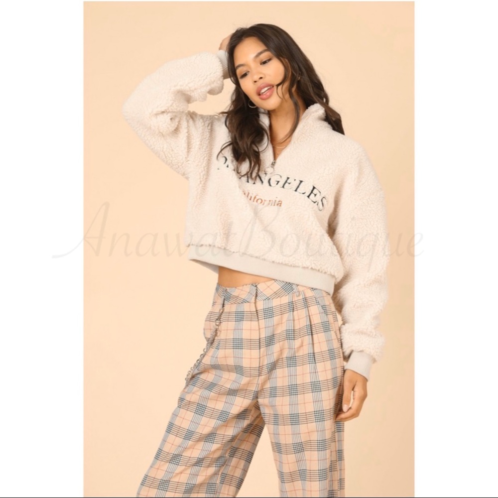 Gracie Sherpa Pullover Hoodie - Picture 6 of 8